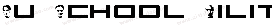 Nu School Militia字体转换